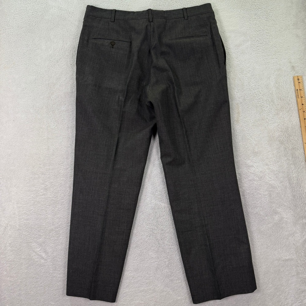 Vintage 80s Brooks Brothers Mens 42XS Slim Fit Gray Wool 2-Piece Suit 34x27 EUC - Picture 13 of 16